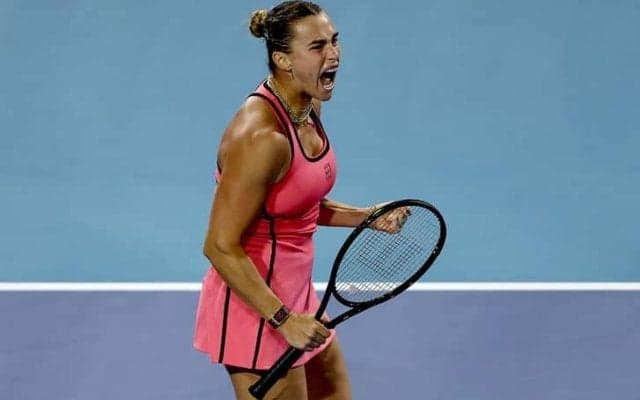 サバレンカがルバキナに快勝、2年連続の決勝へ。「サンシャイン・ダブル」に王手[マイアミ・オープン]