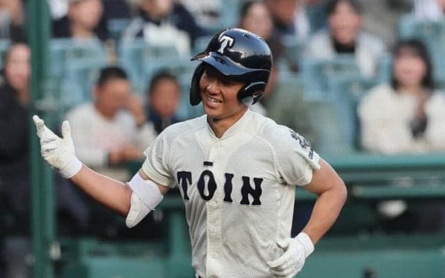 大阪桐蔭が英明を破って3年ぶり4強、リリーフ川本が149キロマーク、4番DH谷渕が強烈なソロ【26年センバツ】






