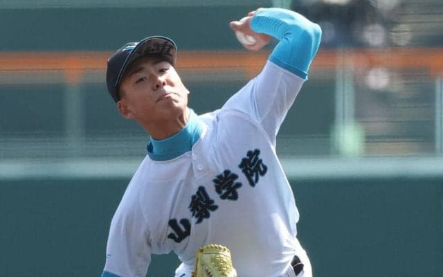 【センバツ】力投実らず…山梨学院２年生右腕・渡部瑛太「粘り強さはまだまだ足りない」