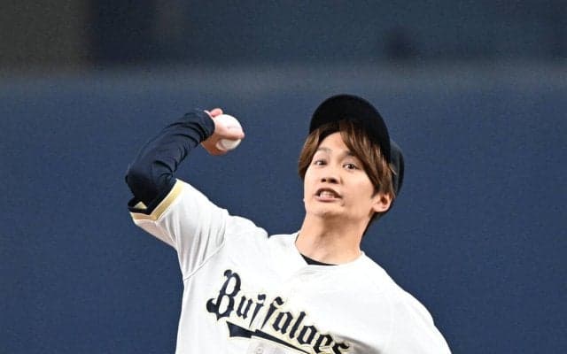 【オリックス】なにわ男子・藤原丈一郎が５年連続５度目の本拠開幕戦始球式「最多登板狙いたい」