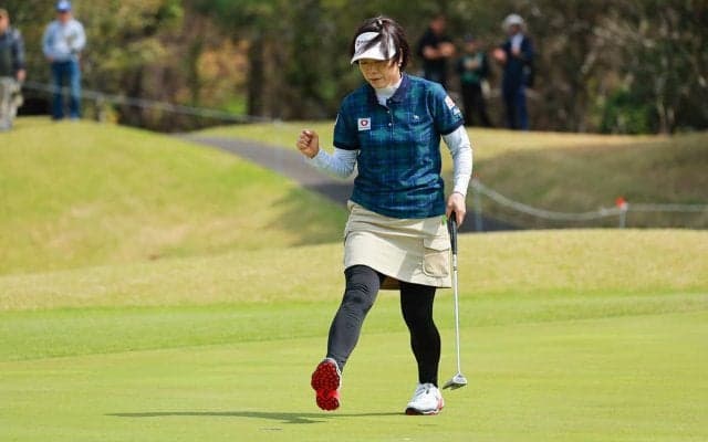 「内容は85点。問題は体」 大山志保が右足首を“つりながら” 4年ぶり60台