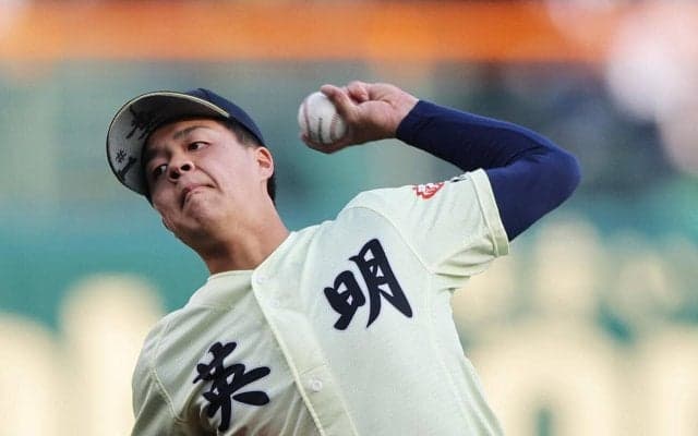 【センバツ】優勝候補苦しめるも…初８強、英明の春終わる「もっと粘り強い投球が」エース富岡涙