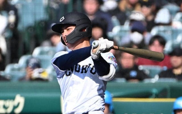 【センバツ】中京大中京・田中大晴「初球が最重要」信条の初球打ちで今大会８安打　４強入り貢献