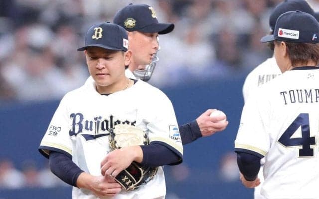オリックス・宮城　８失点、１回２／３ＫＯ　ともに自己ワーストタイ　開幕戦で大炎上「申し訳ない」