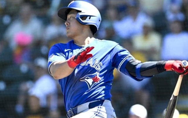 打率.316、OPS1.067で開幕へ　米メディアの評価が急騰　岡本和真は「理想的でエリート級の“護衛”だ」