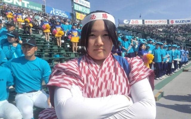 アルプスでたった1人…強豪校を支える女子応援団長　夏に向けた“切なる願い”