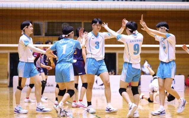 さくらバレー2026　清風が東山に逆転勝利で連覇を達成　男子最終日結果