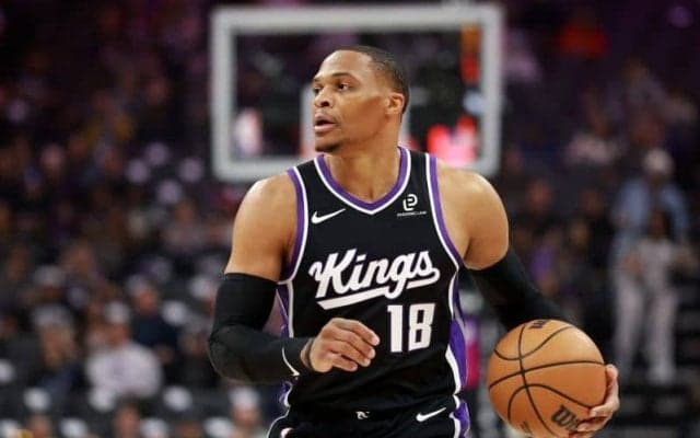 キングスのラッセル・ウェストブルック、右足親指の関節炎で離脱…復帰時期未定