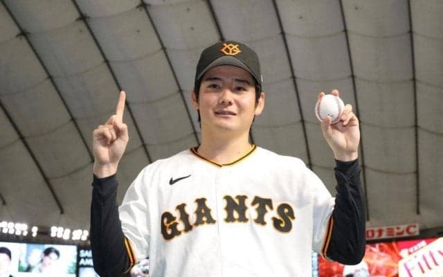 巨人　歴史的勝利のドラ１・竹丸へ祝福ＬＩＮＥは１００件以上「まだ返しきってはないです」と喜び語る