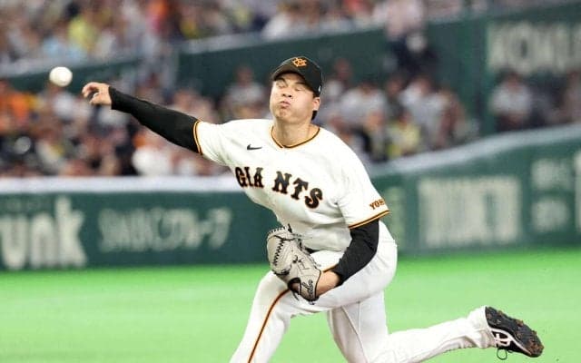 【巨人】田和廉がプロ初登板　近本らから連続三振奪うなど１回無失点の上々デビュー