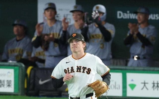 巨人、完封負け　阪神・高橋を攻略できず　ハワードは６回１失点と試合作るも、打線振るわず