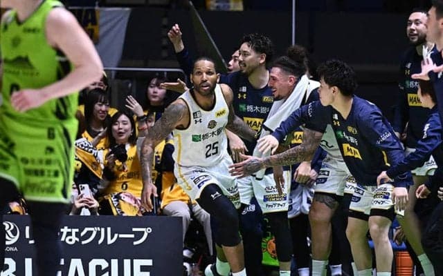 宇都宮が敵地で北海道との乱打戦を制す…ニュービルが24得点、富永啓生に36得点を許すも逃げ切る