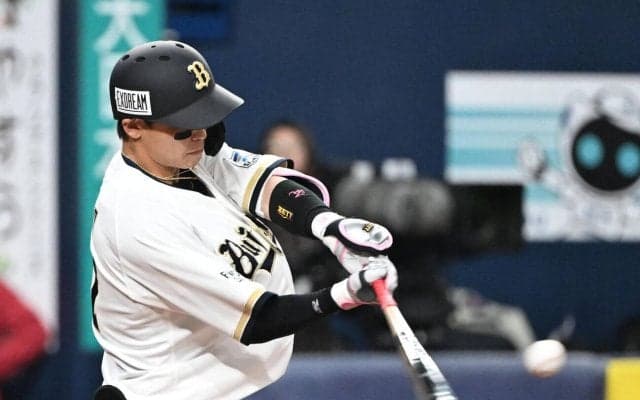 【オリックス】中川圭太１試合４打点「朝の練習から波留さんに今日やり返すぞって言われたんで」