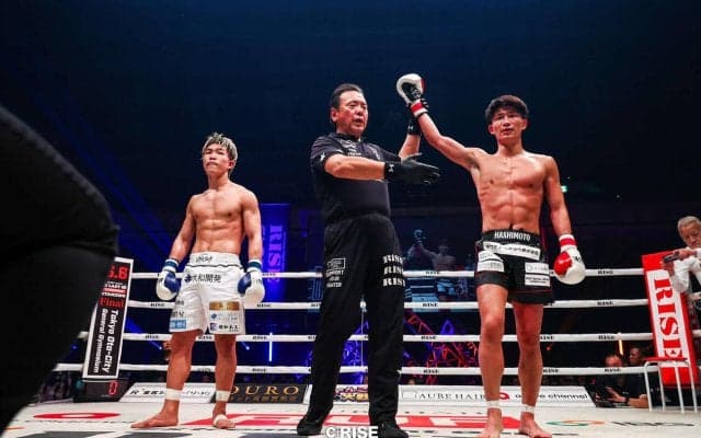 【RISE】安本晴翔が前K-1王者寺田匠下し“４団体制覇”「僕が頂点。狩りに来てください」