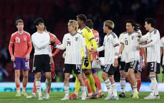 【採点＆寸評】森保ジャパン、収穫十分の完勝　当落線上選手奮闘、後半に主力組で決勝点…敵地でスコットランドに勝利