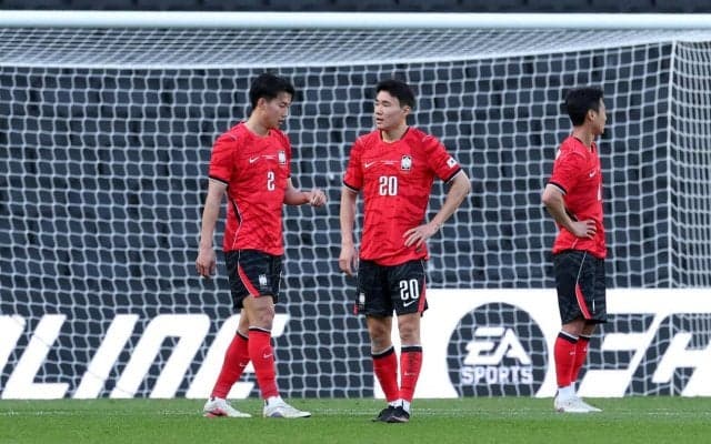 韓国悪夢…コートジボワールに０－４大敗　節目の代表戦通算1000試合目で守備が大きく乱れる