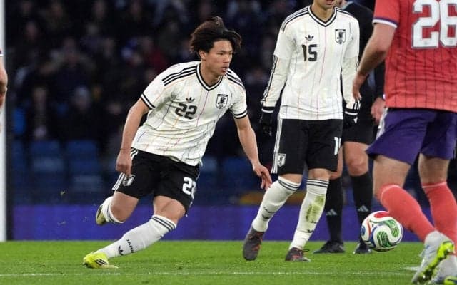 【日本代表】決勝点アシストの塩貝健人「長い間日本代表でプレーしたい。それの始まり」