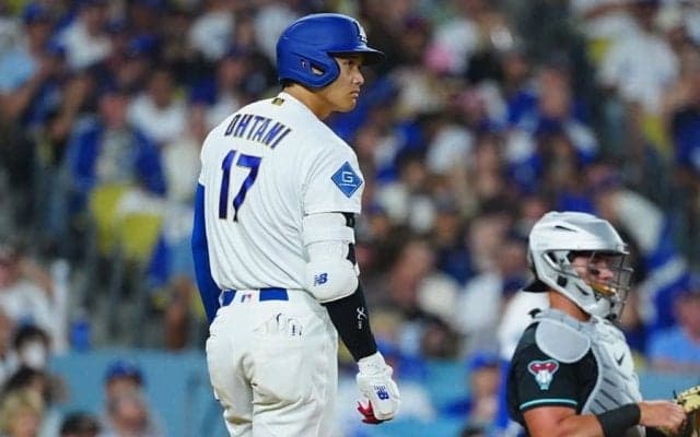 大谷翔平が“被害者”に…まさかの判定が「エグイ」　MLB新ルールにどよめき「かすったぐらい」