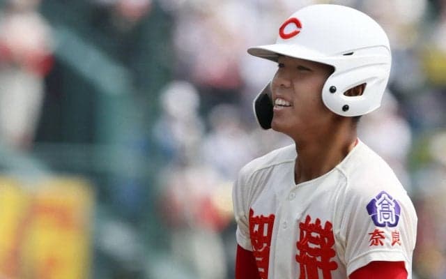 【センバツ】智弁学園が６回に同点に追いつく　相手投手の代わりばなたたく