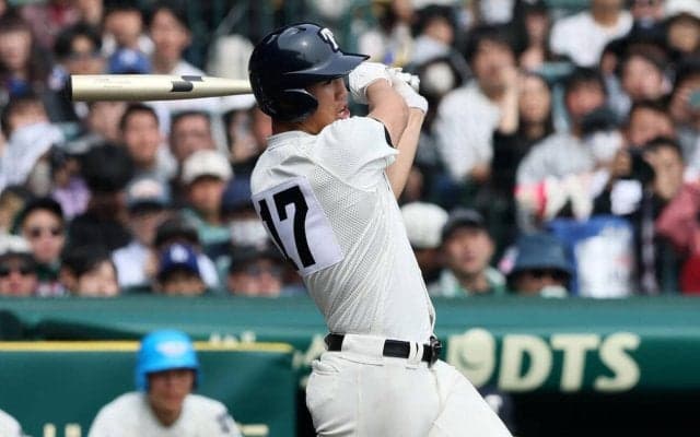 【センバツ】おかわりジュニア、大阪桐蔭の中村勇斗が初スタメン初安打「いいイメージを持って」