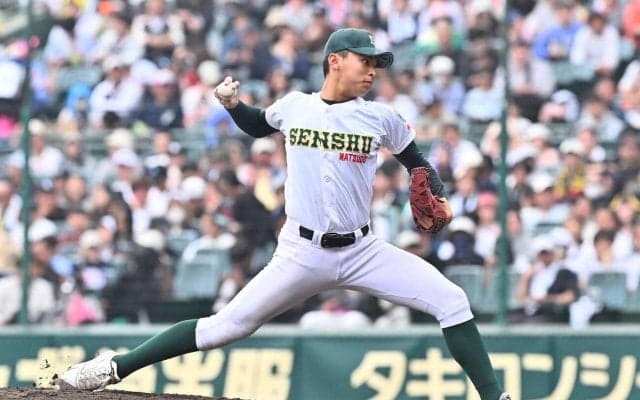 【センバツ】専大松戸・門倉昂大、悔しさバネに夏は優勝を　持丸監督直伝フォークがわずかに甘く