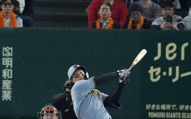 【阪神】森下翔太が今季チーム１号「もっともっと上を目指している」通算50発到達も通過点