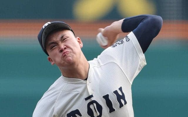 【センバツ】大阪桐蔭・川本晴大「リリーフだと１球１球に全力出せる」８回から登板し試合締める