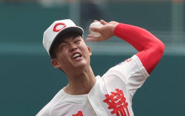 【センバツ】智弁学園・杉本真滉「投げられます」左すね、球数制限気にかかるも決勝へ意欲