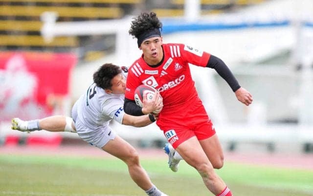 【ラグビー】神戸の黄金ルーキー・上ノ坊駿介がリーグワン初Vの使者へ　クラブ史上最速先発デビューで３トライ