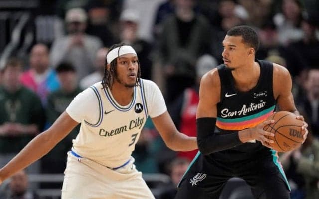 NBAはディフェンスを軽視？…通説に対し、DPOY筆頭候補ウェンバンヤマが見解