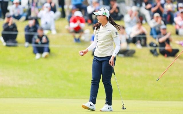 菅楓華がただ一人の開幕4戦連続トップ10 “裏街道”28位から「65」で3位フィニッシュ