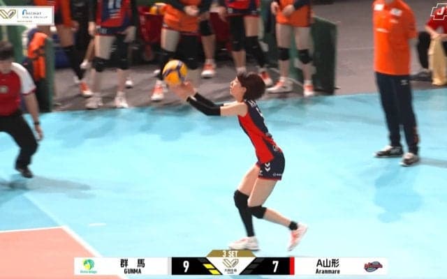 女子バレーで「超おっそ〜い」サーブがふんわり炸裂 想像とのギャップに相手選手も困惑