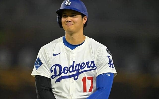 大谷翔平に「殴られると思ったのか？」　真横で突然の行動、敵軍に日本人爆笑「本当だ」