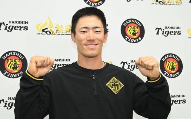 【阪神】支配下昇格の福島圭音「やっとの思いでつかみ取った」「感謝の気持ちを忘れず」