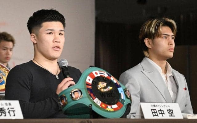 【ボクシング】５戦全KO“横浜のタイソン”田中空、佐々木尽と強打者対決「簡単には倒せない」