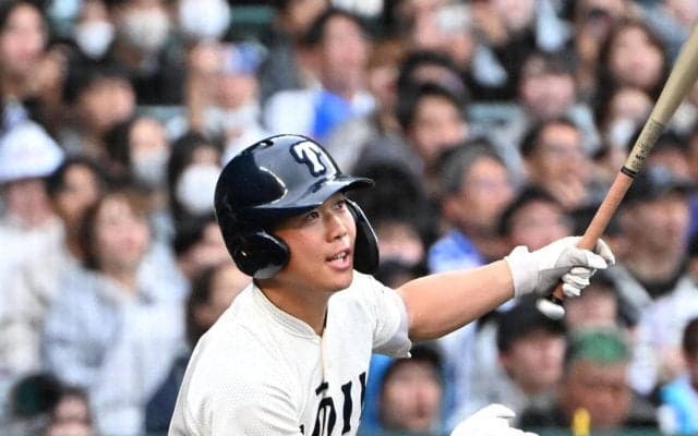 【センバツ】止まらない大阪桐蔭　藤田大翔が走者一掃の右越え２点適時二塁打