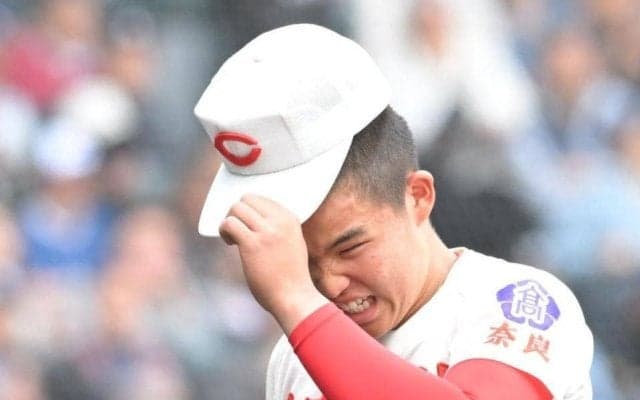 智弁学園のエース・杉本真滉が１週間５００球の球数制限まで残り３球で降板