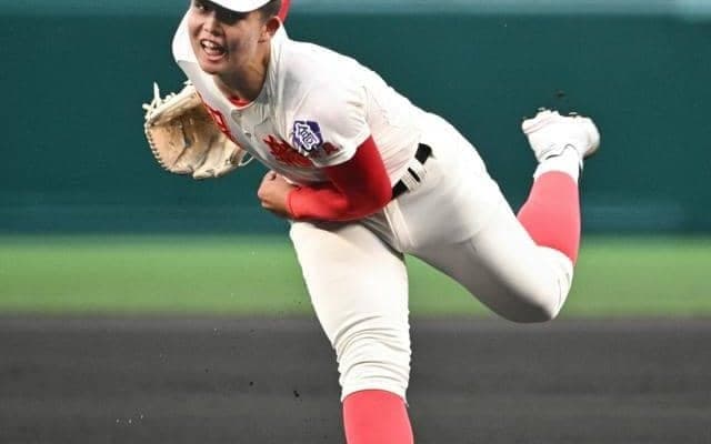 智弁学園のエース杉本が球数上限に達する直前に降板　選抜野球決勝
