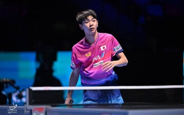 16歳・川上流星の将来性に中国選手も太鼓判「攻撃力と個性が際立つ」　地元メディアが熱視線、松島輝空との共通点も指摘【ITTF男女ワールドカップ】