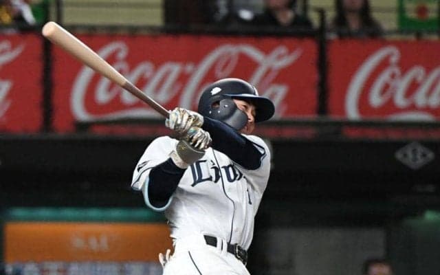 西武ドラ１・小島大河がプロ初アーチ！四回に値千金逆転２ラン「ホームランになってうれしいです」　今季チーム１号、１２球団ルーキー１号も記録