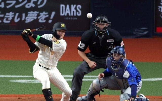 阪神　昨季までの同僚・デュプランティエから無安打で五回に１点追加