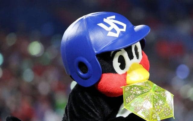 【ヤクルト】つば九郎が帰ってきた！　ファン大歓声「おかえり～！」「つば九郎～！」