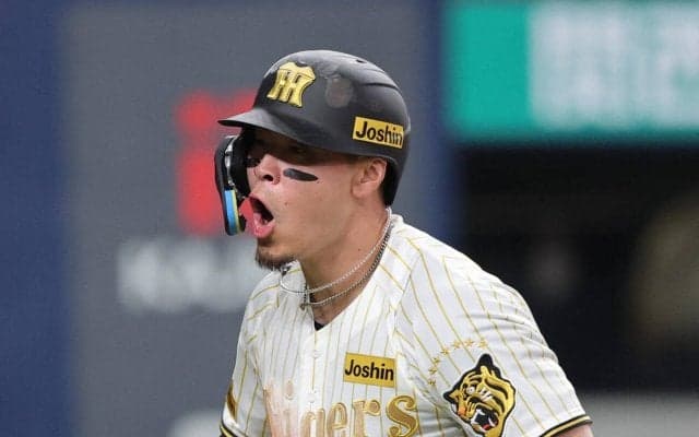 【阪神】佐藤輝明が「昨日の友」撃ち「いい球投げるんで。いいところに落ちてよかった」一問一答