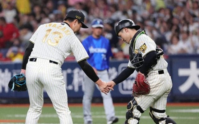 【阪神】坂本誠志郎、元相棒デュプランティエの印象語る「デュプランティエっていう投手でした」