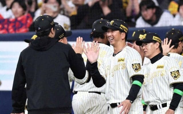 阪神・藤川監督「ユニホームを誇らしく、勝つことができた。ホッとしています」「移籍が活性化していく時代に」【一問一答】