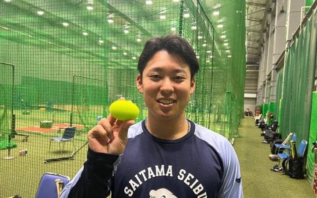 【西武】リハビリ中の山田陽翔は「元気です！」右肘手術も経過良好で投球再開早まる見込み