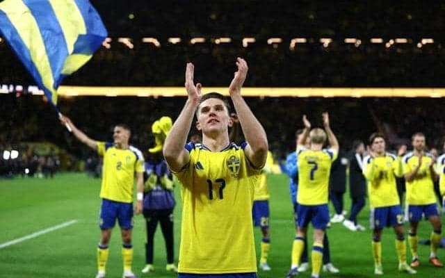 サッカーW杯、日本の第3戦はスウェーデン　欧州PO決勝を制す