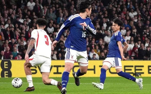 【日本代表】欧州予選８試合で22得点０失点のイングランドから先制、三笘弾で発祥国を驚かせる