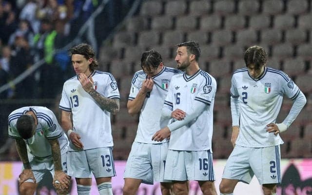 実況アナ絶叫「イタリア、三たび、心臓が止まりました」３大会連続でW杯を逃す悲劇、敗退瞬間に