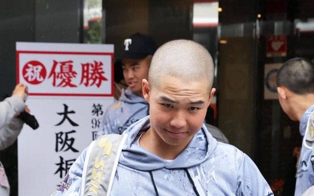 【センバツ】大阪桐蔭、優勝から一夜明け黒川主将「常に挑戦者として」３度目春夏連覇へ意気込み